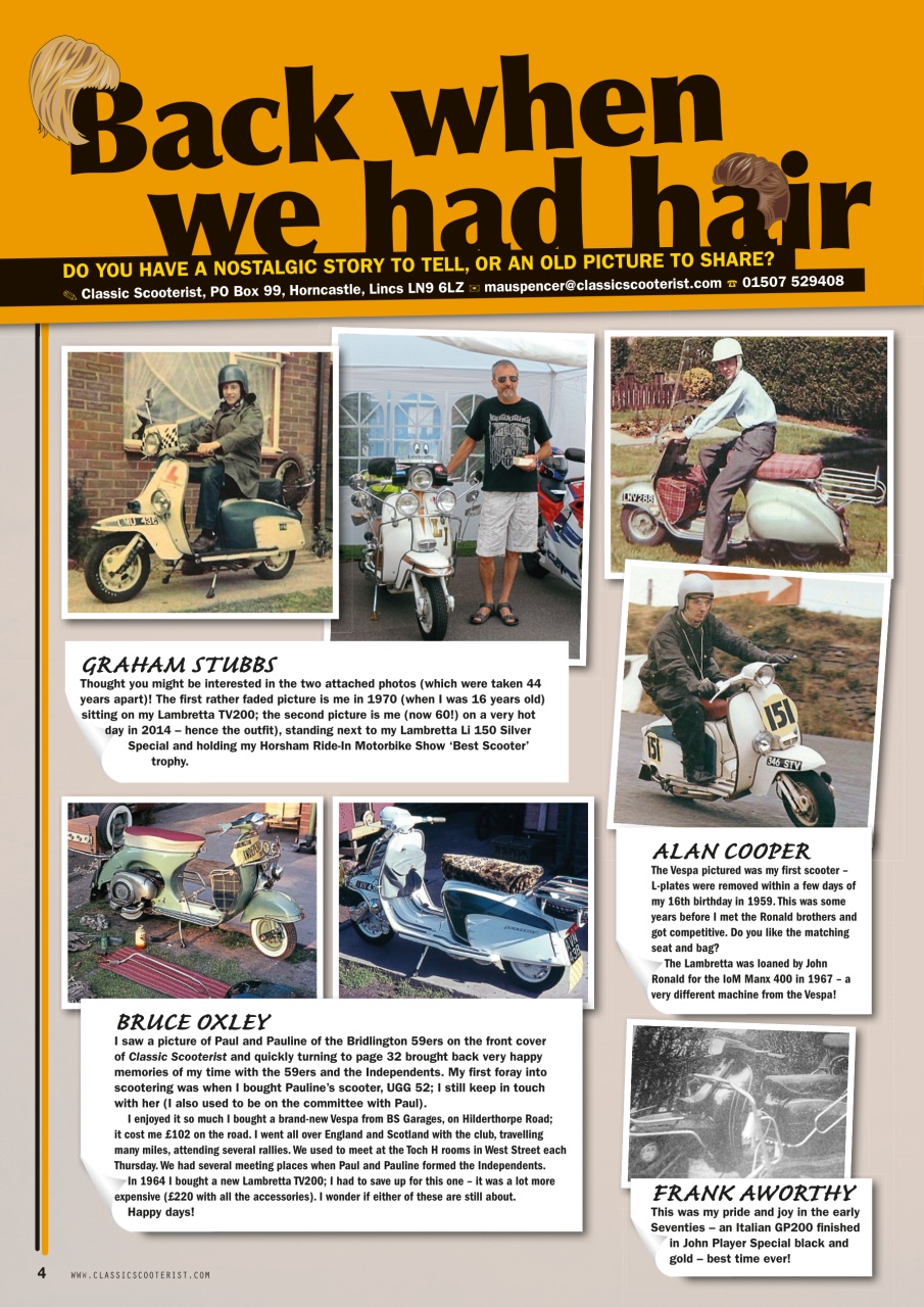 Classic Scooterist Preview Pages