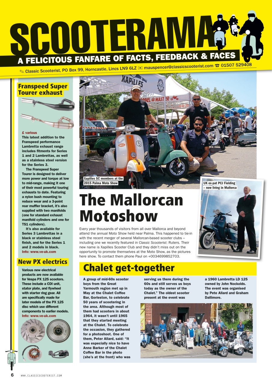 Classic Scooterist Preview Pages