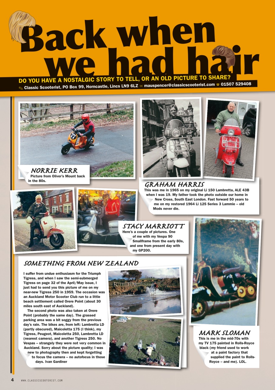 Classic Scooterist Preview Pages