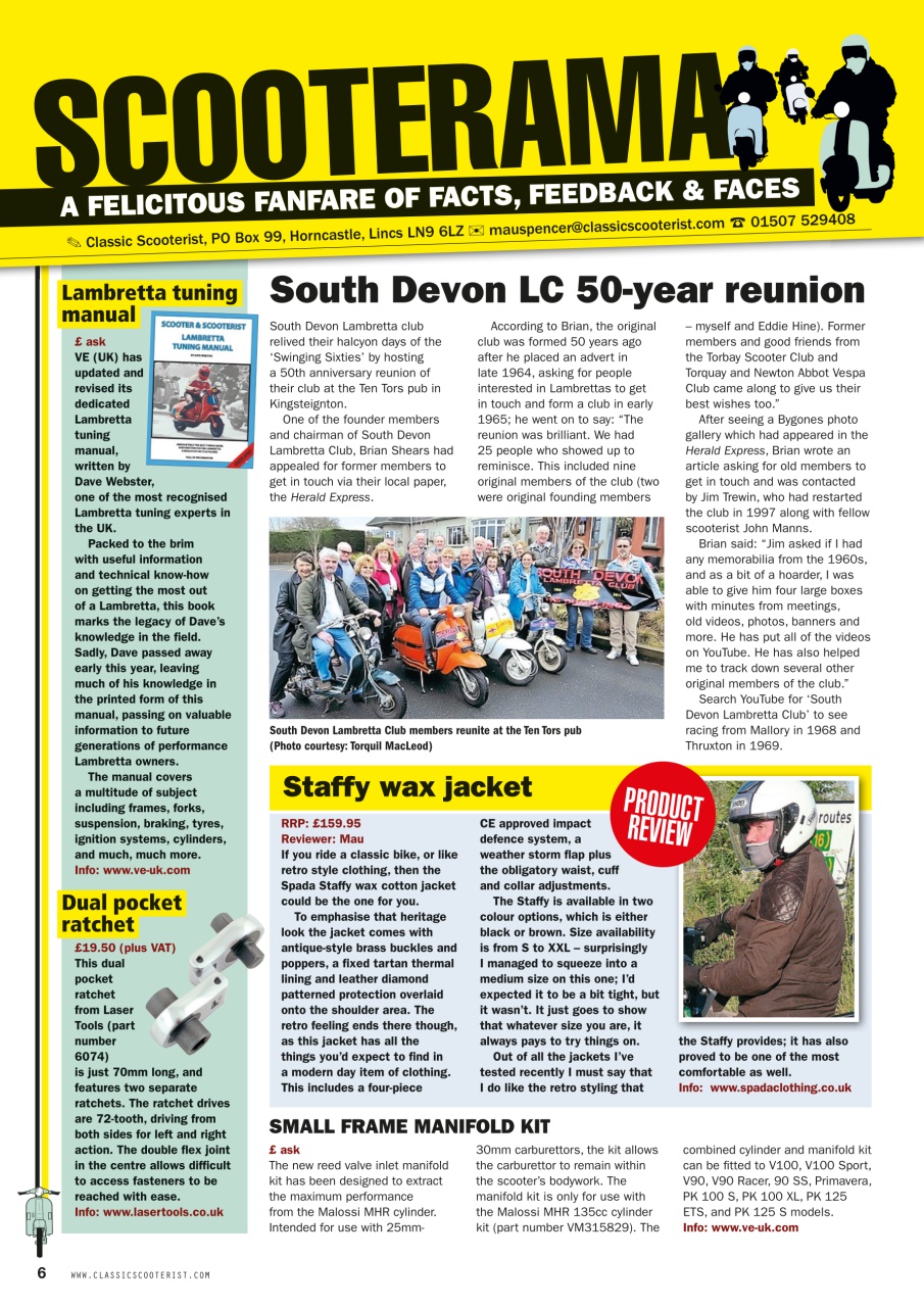 Classic Scooterist Preview Pages
