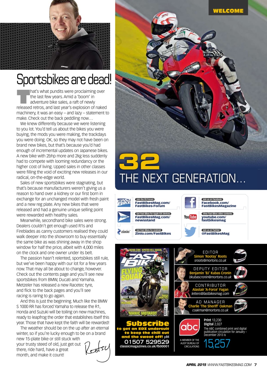 Fast Bikes Preview Pages