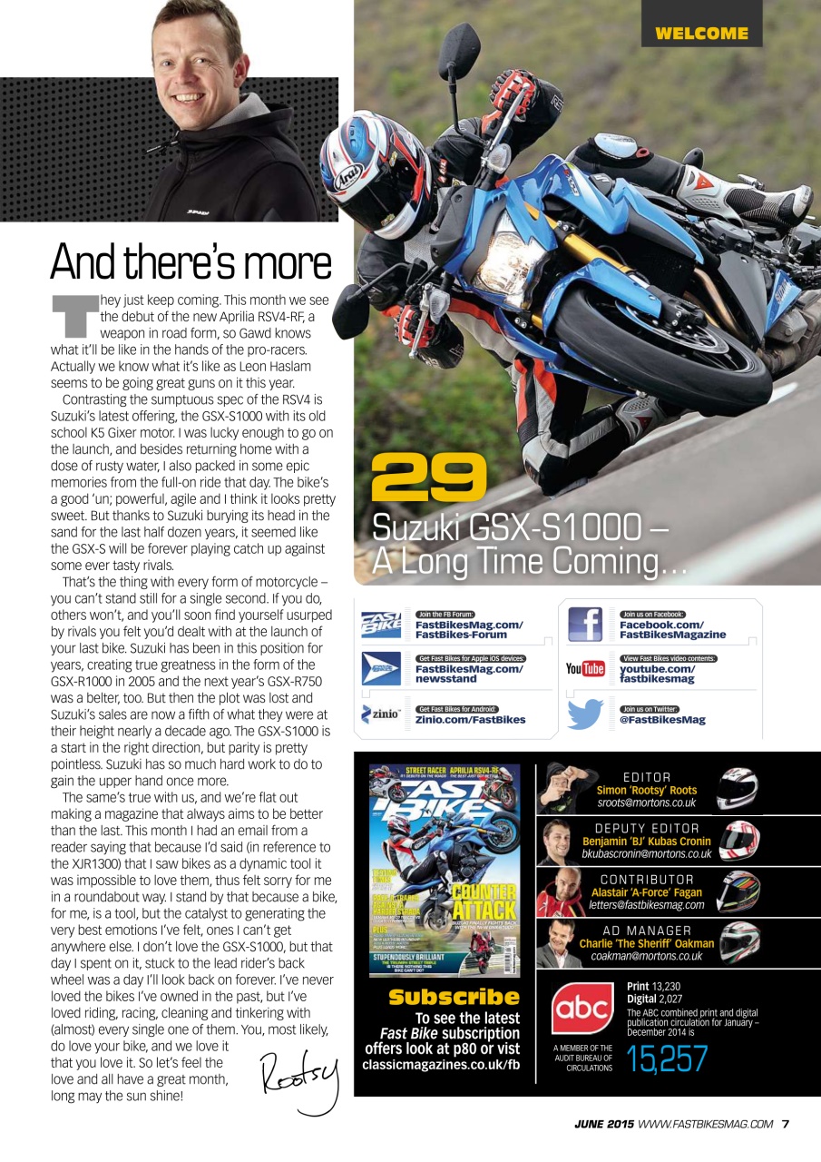 Fast Bikes Preview Pages