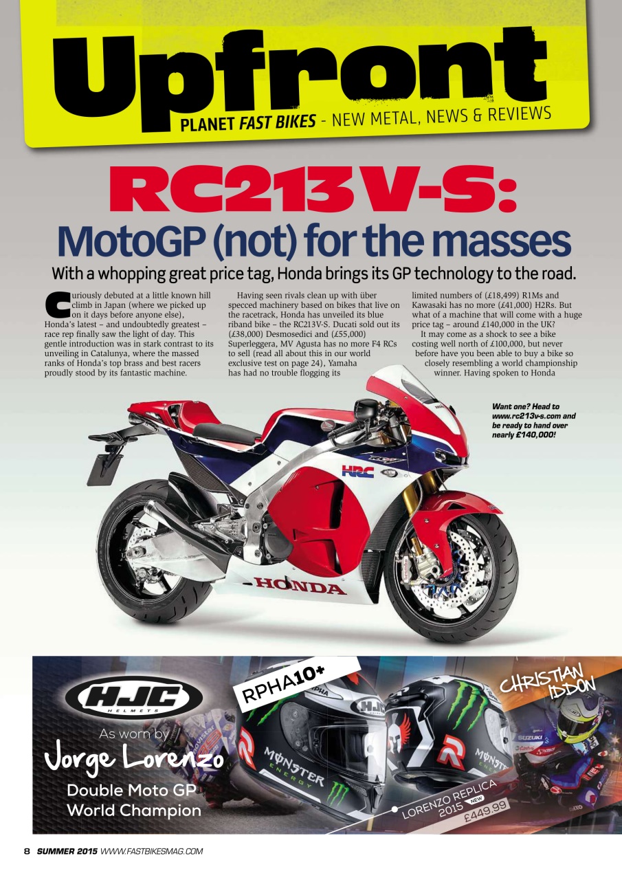 Fast Bikes Preview Pages