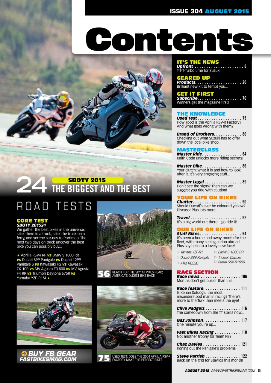 Fast Bikes Preview Pages