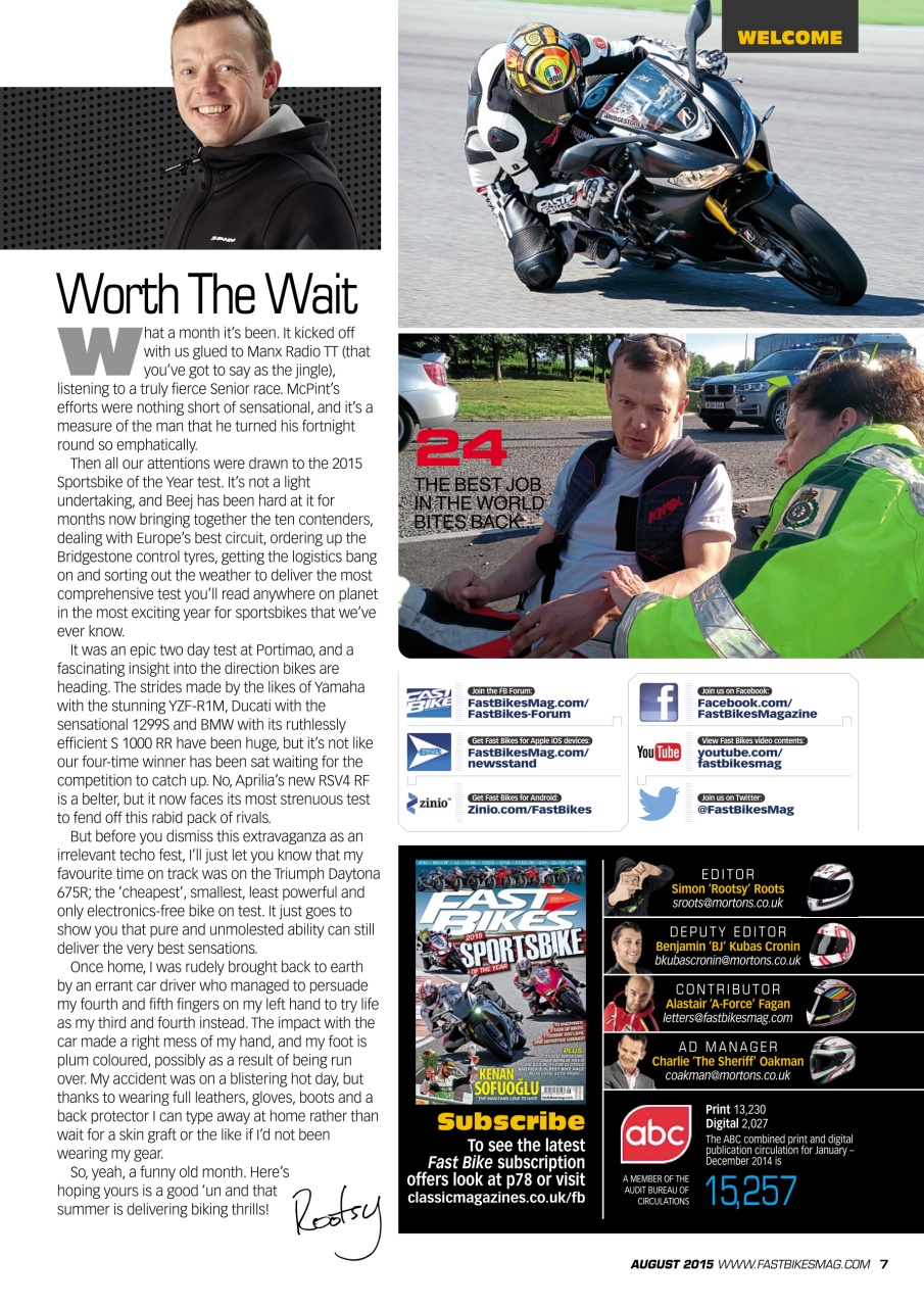 Fast Bikes Preview Pages