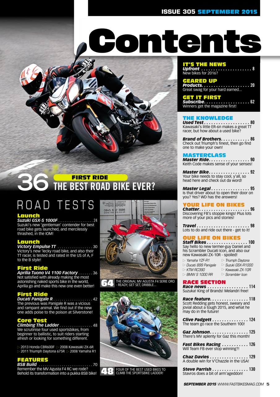 Fast Bikes Preview Pages