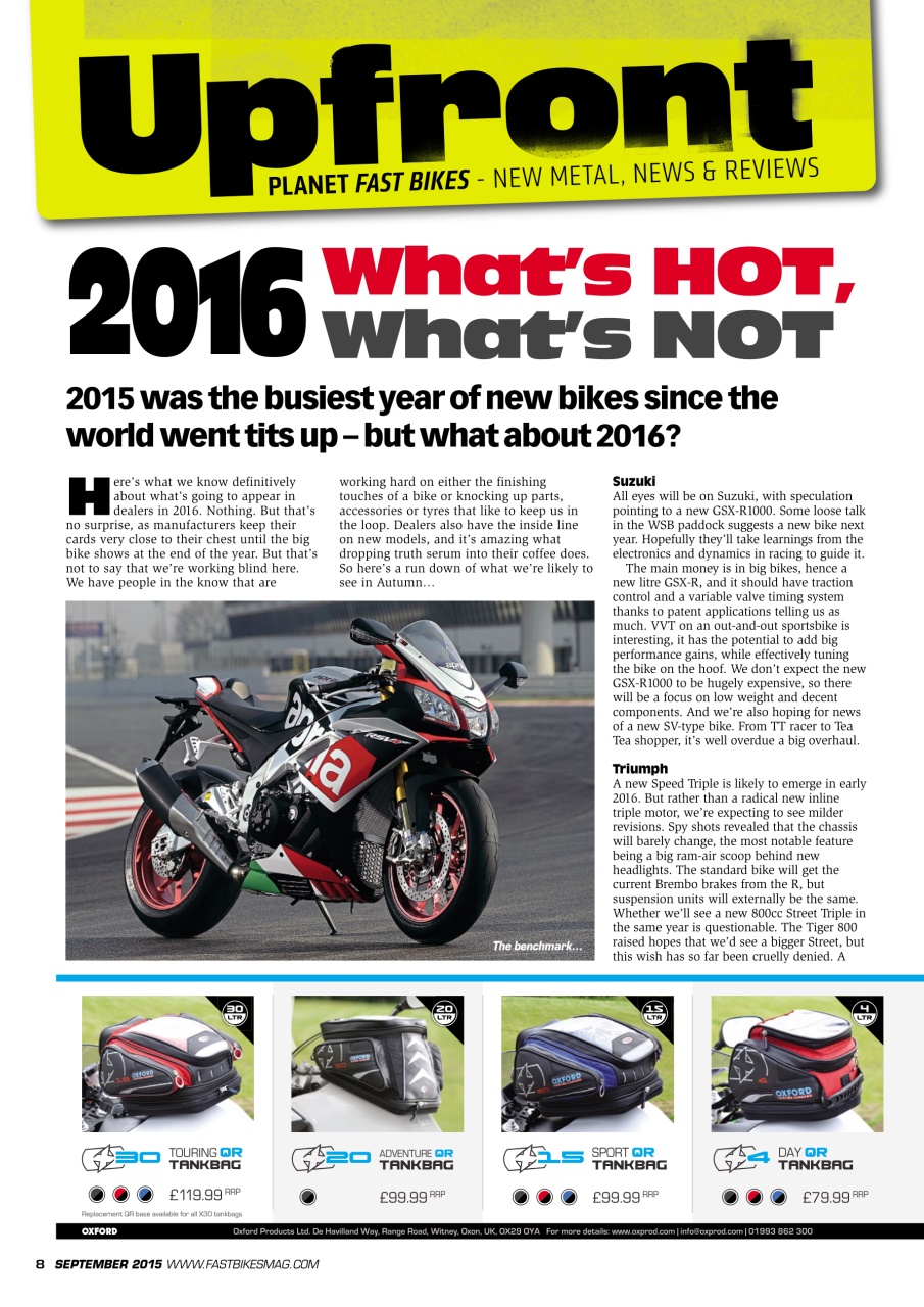 Fast Bikes Preview Pages