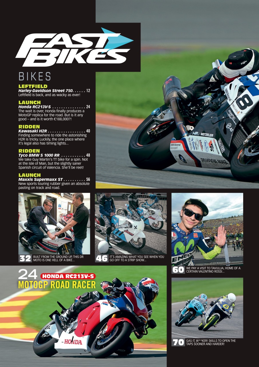 Fast Bikes Preview Pages