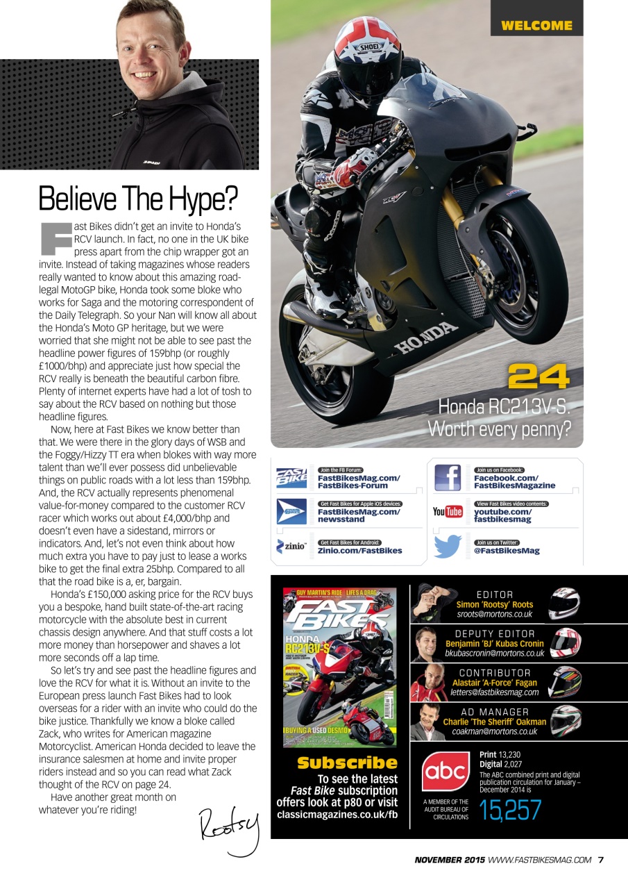 Fast Bikes Preview Pages