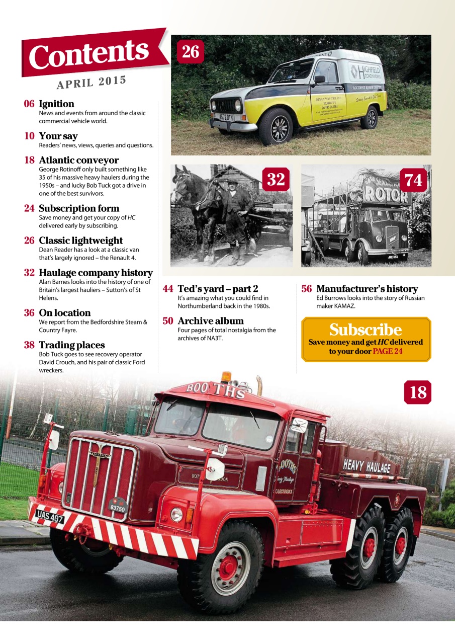 Heritage Commercials Magazine Preview Pages