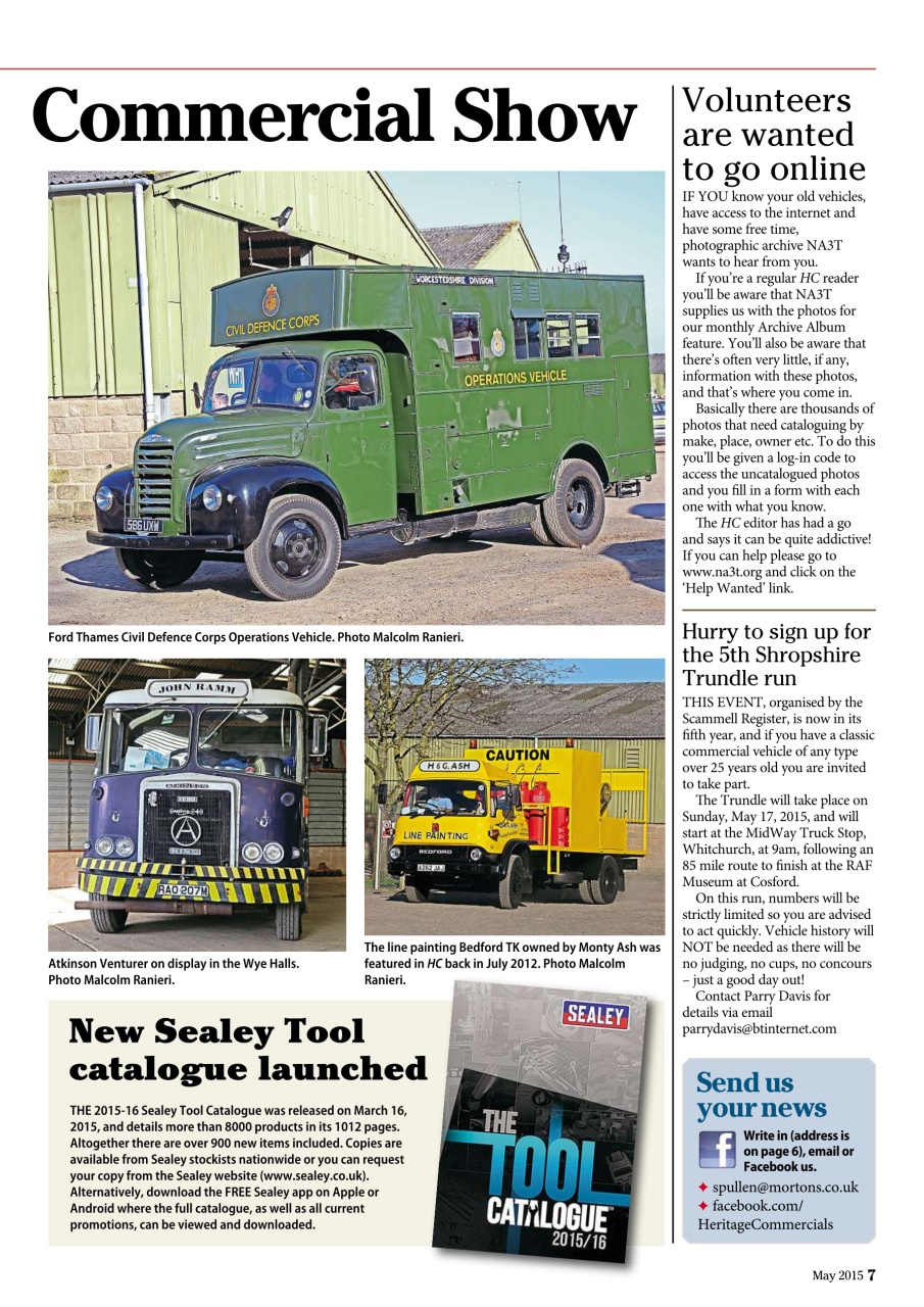 Heritage Commercials Magazine Preview Pages