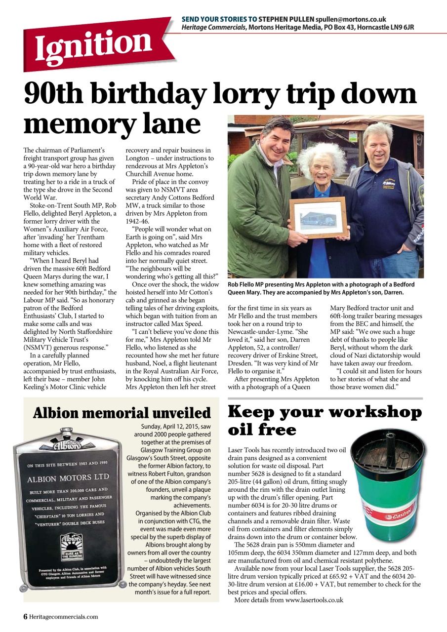 Heritage Commercials Magazine Preview Pages