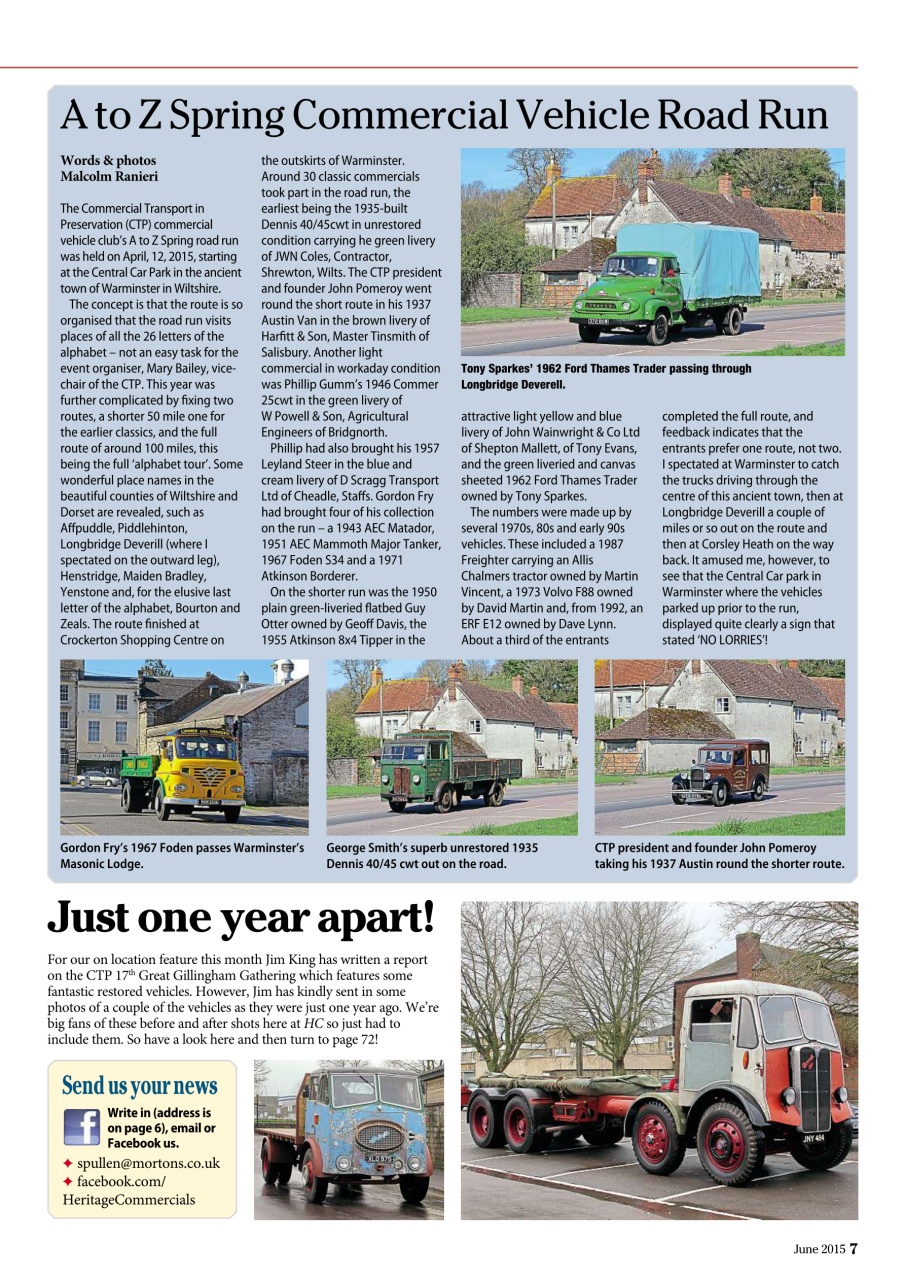Heritage Commercials Magazine Preview Pages