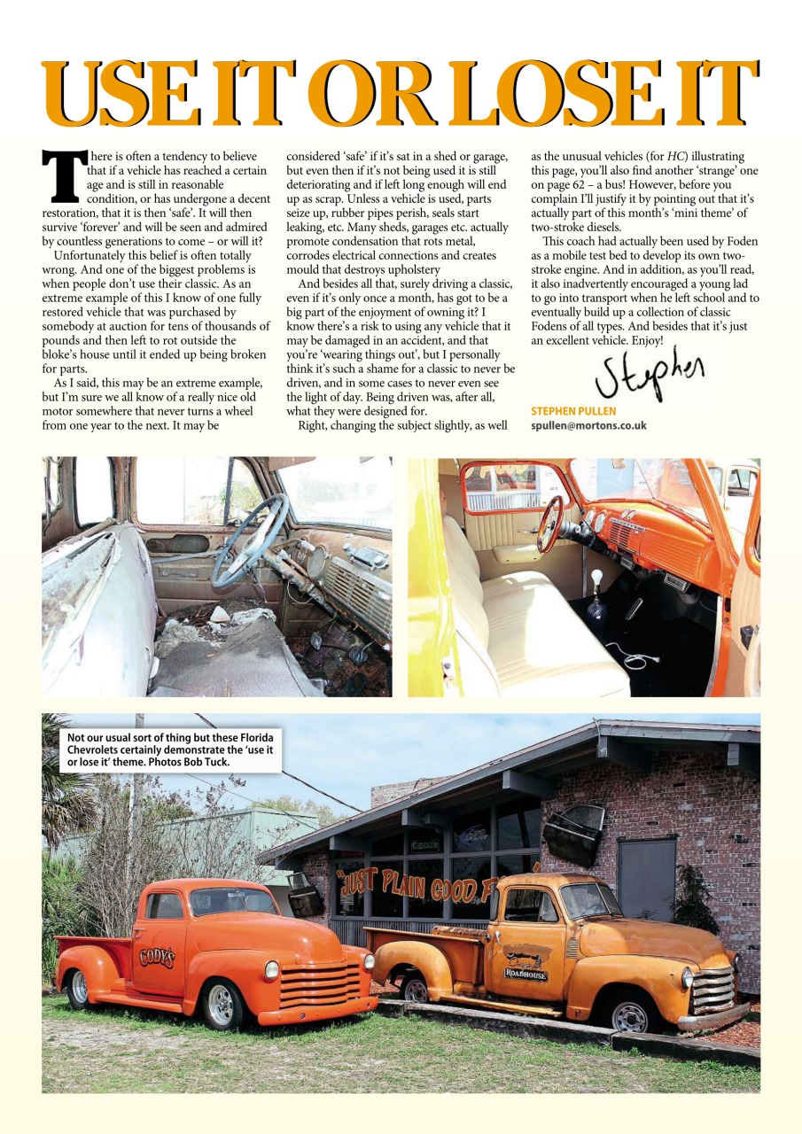 Heritage Commercials Magazine Preview Pages