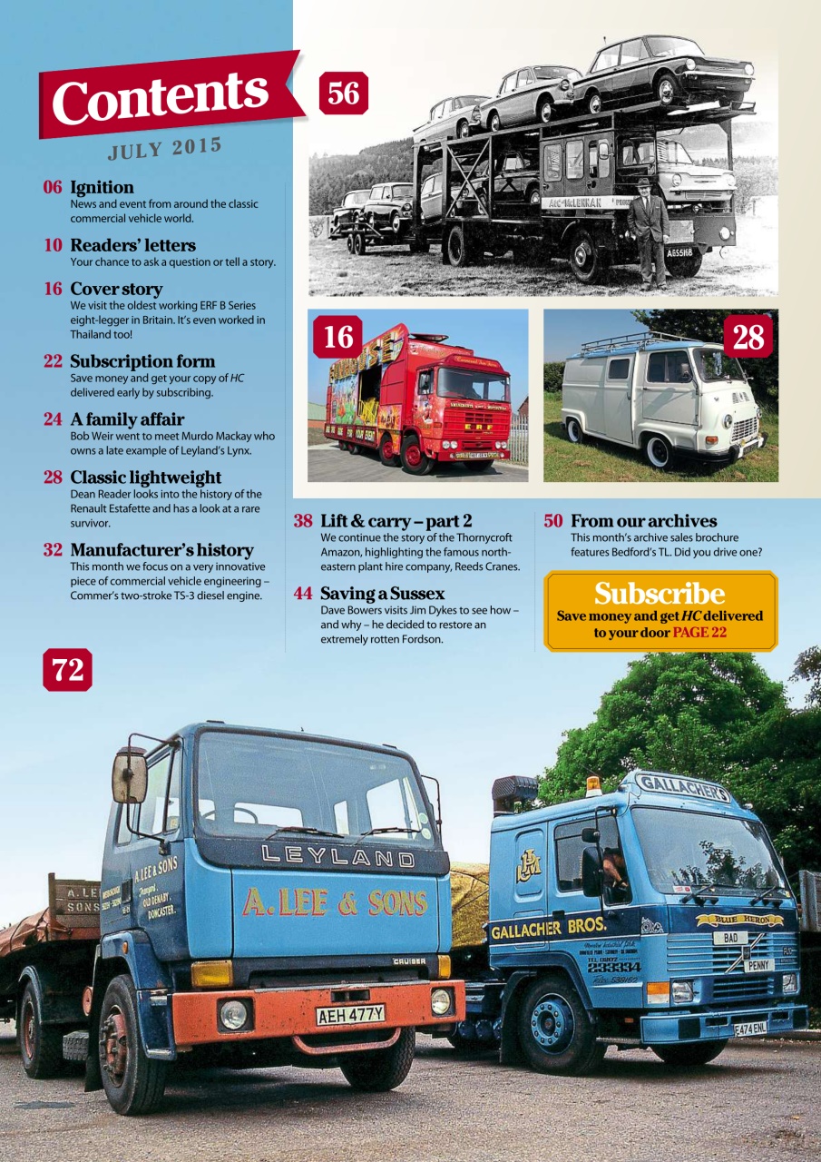 Heritage Commercials Magazine Preview Pages