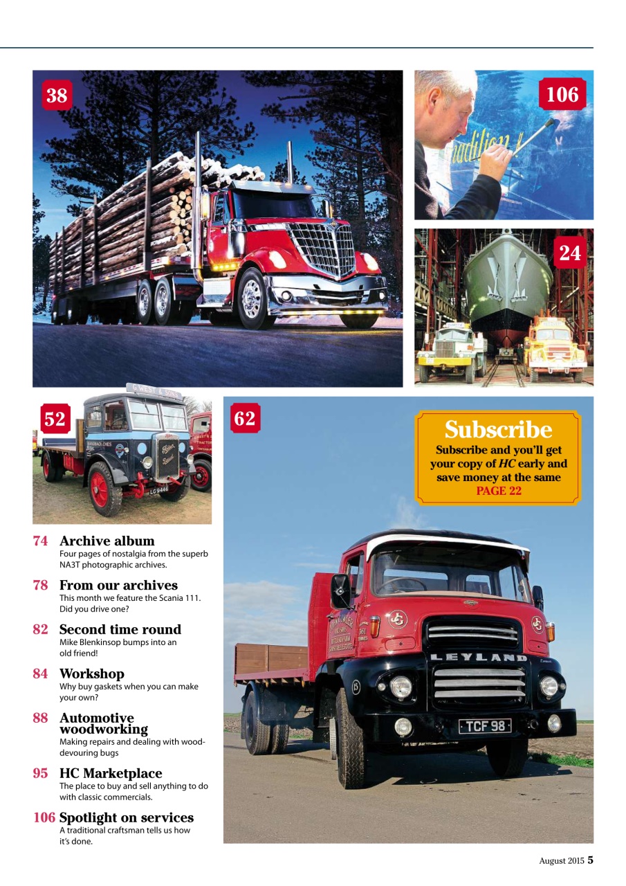Heritage Commercials Magazine Preview Pages