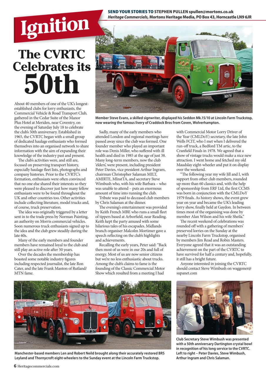 Heritage Commercials Magazine Preview Pages