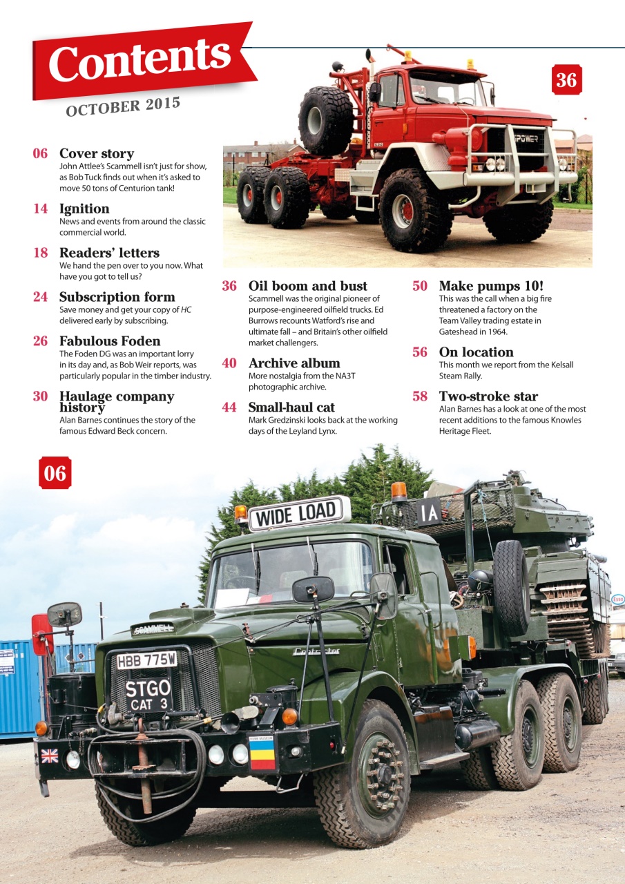 Heritage Commercials Magazine Preview Pages