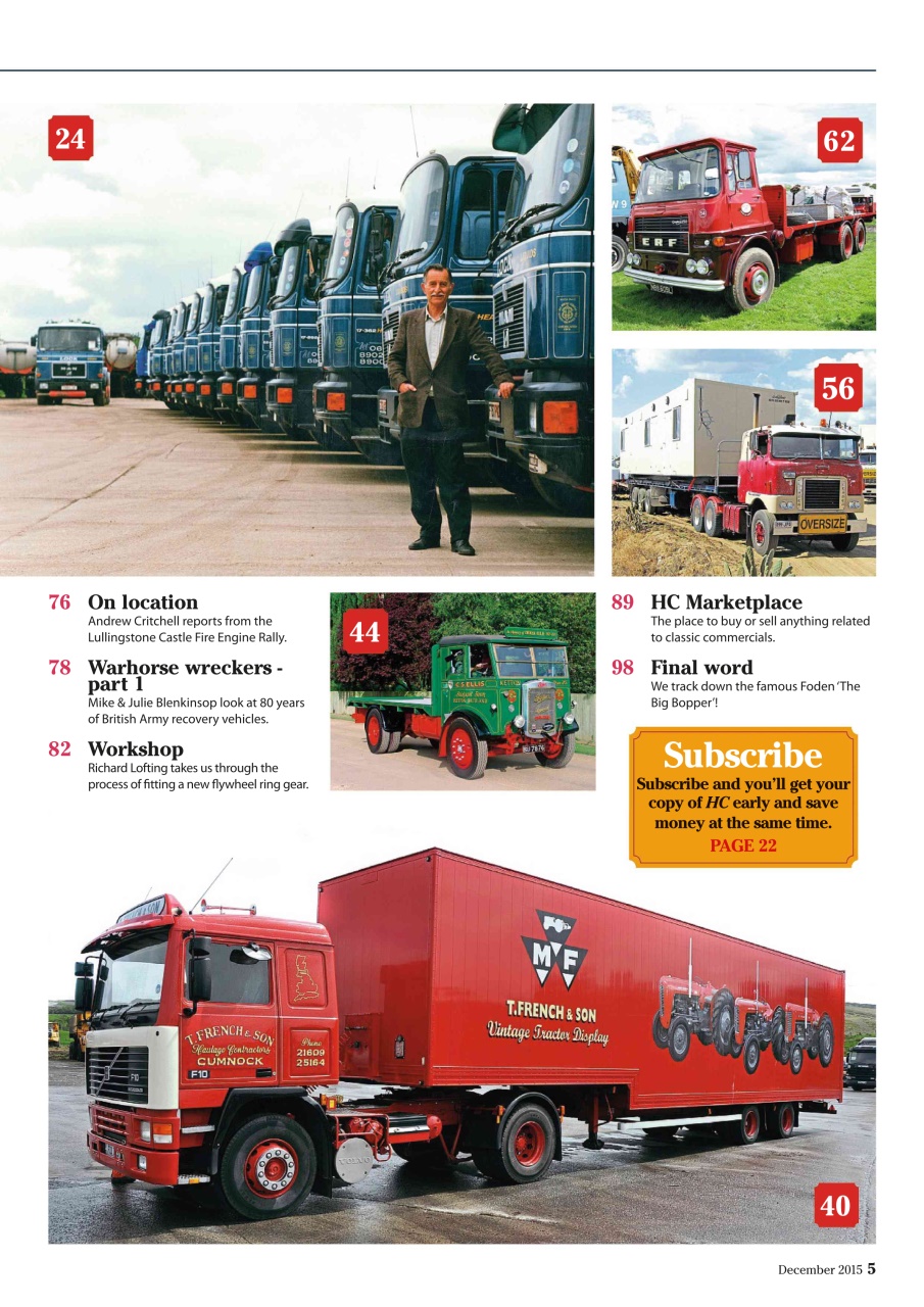 Heritage Commercials Magazine Preview Pages