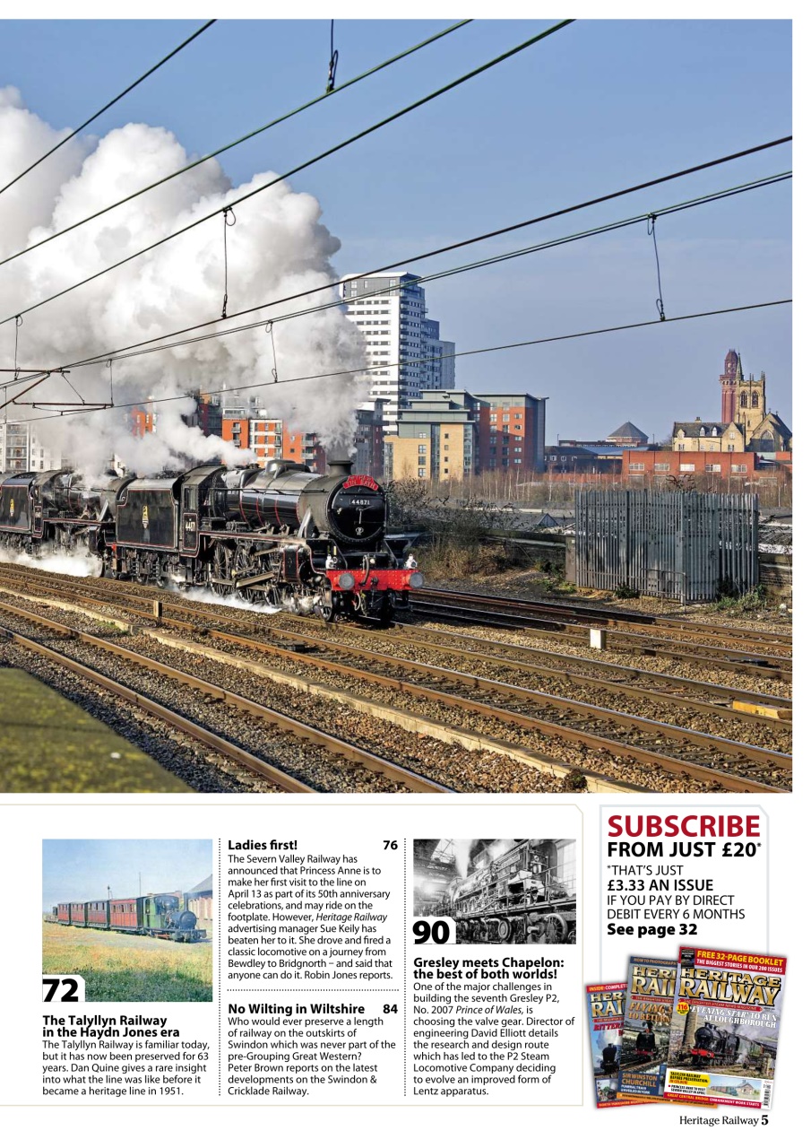 Heritage Railway Preview Pages