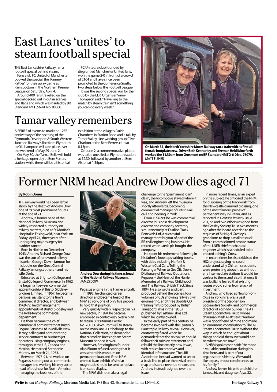 Heritage Railway Preview Pages