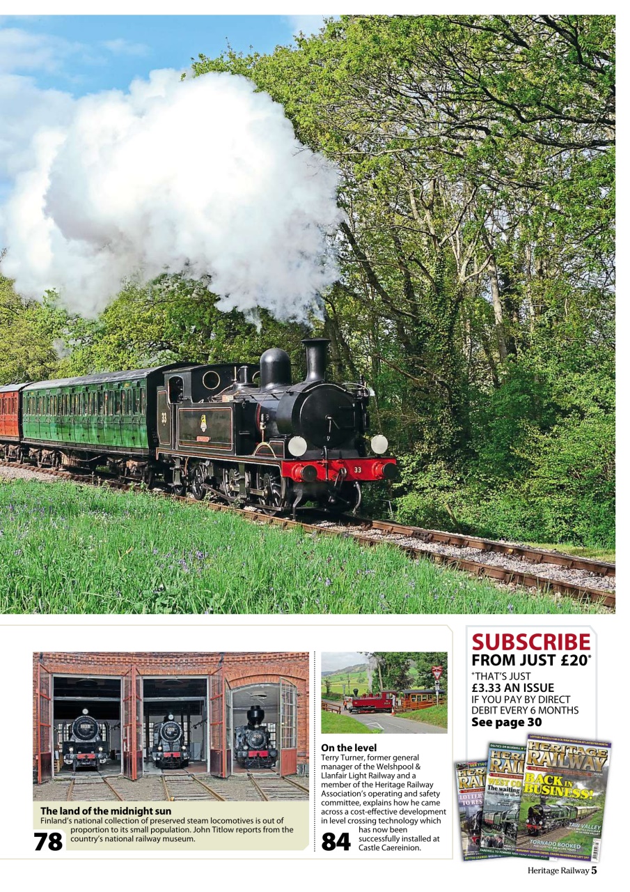 Heritage Railway Preview Pages