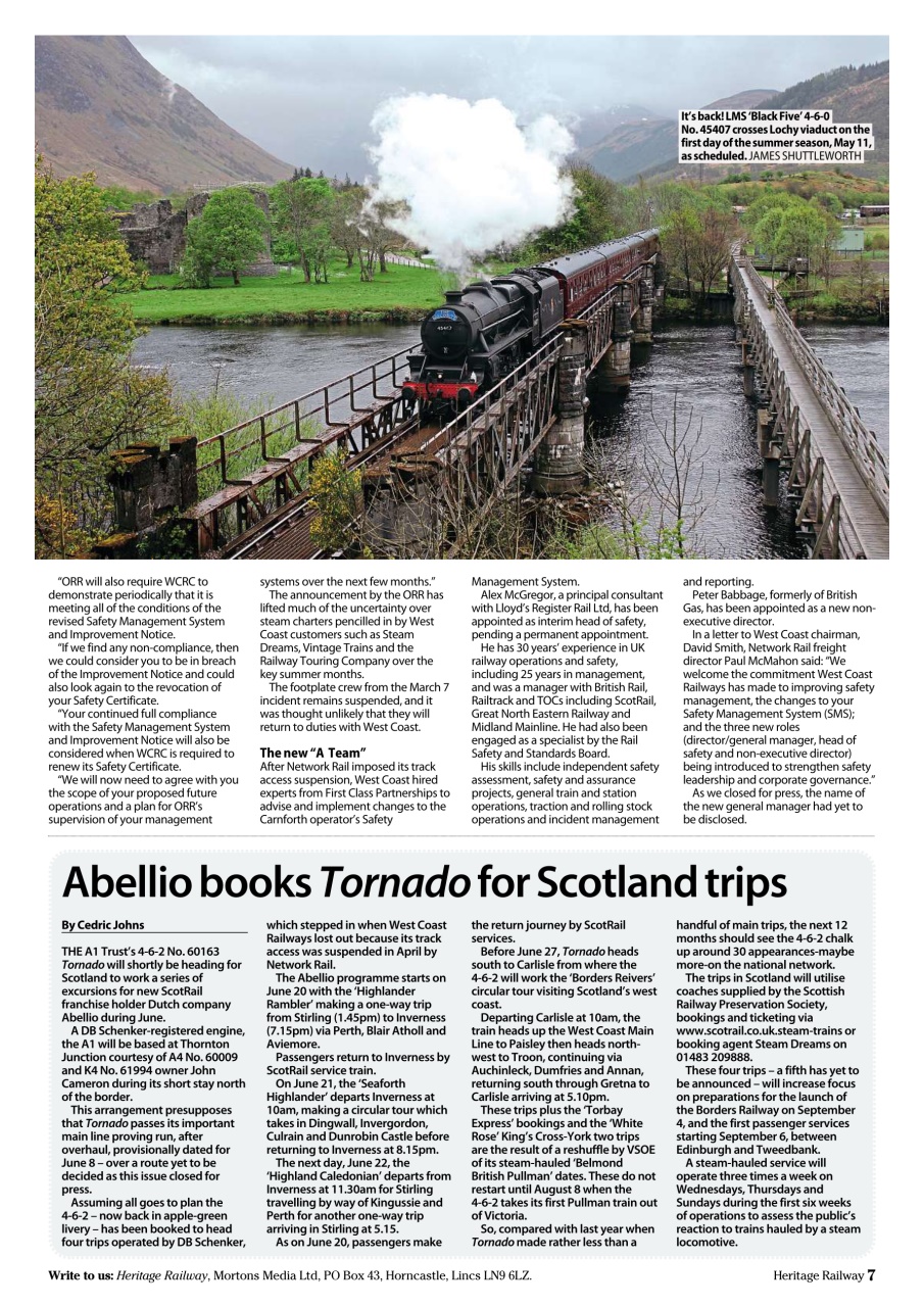 Heritage Railway Preview Pages