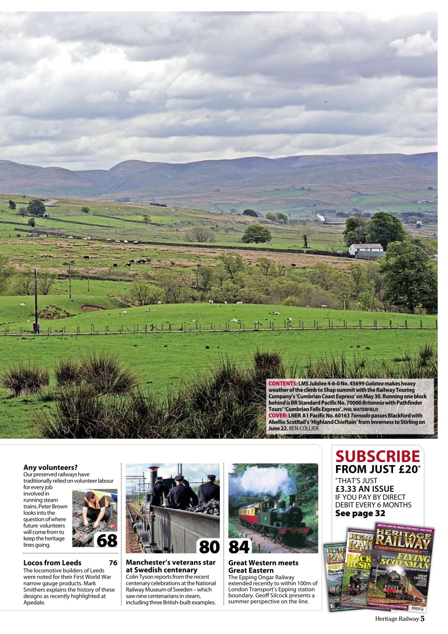 Heritage Railway Preview Pages