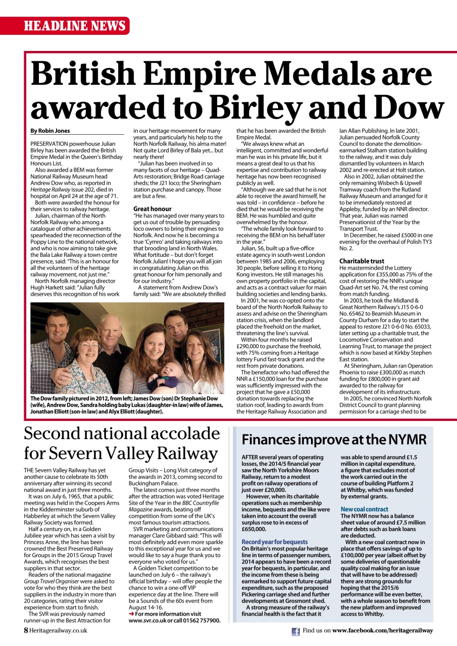 Heritage Railway Preview Pages