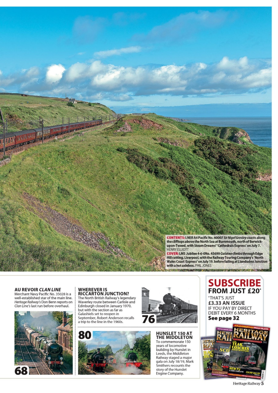 Heritage Railway Preview Pages