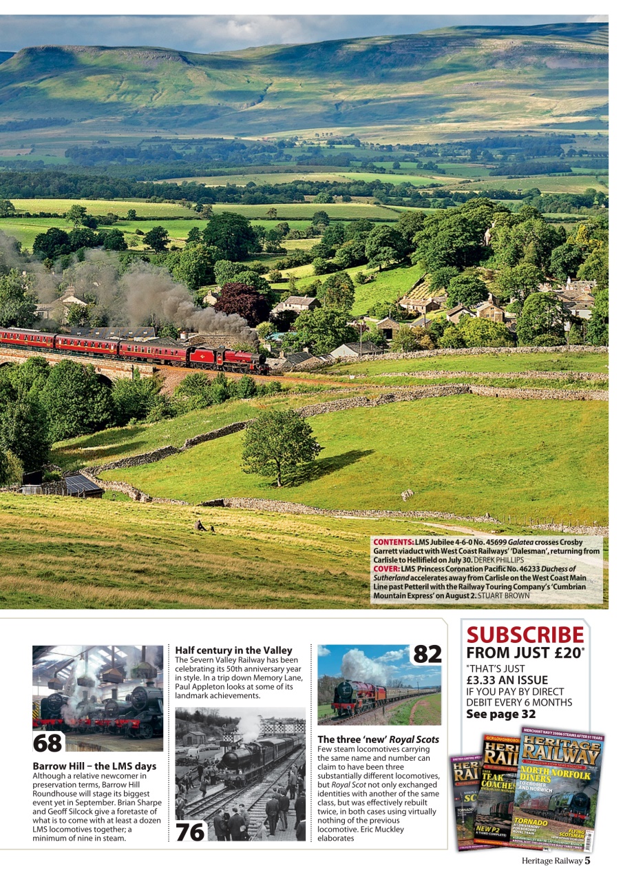 Heritage Railway Preview Pages
