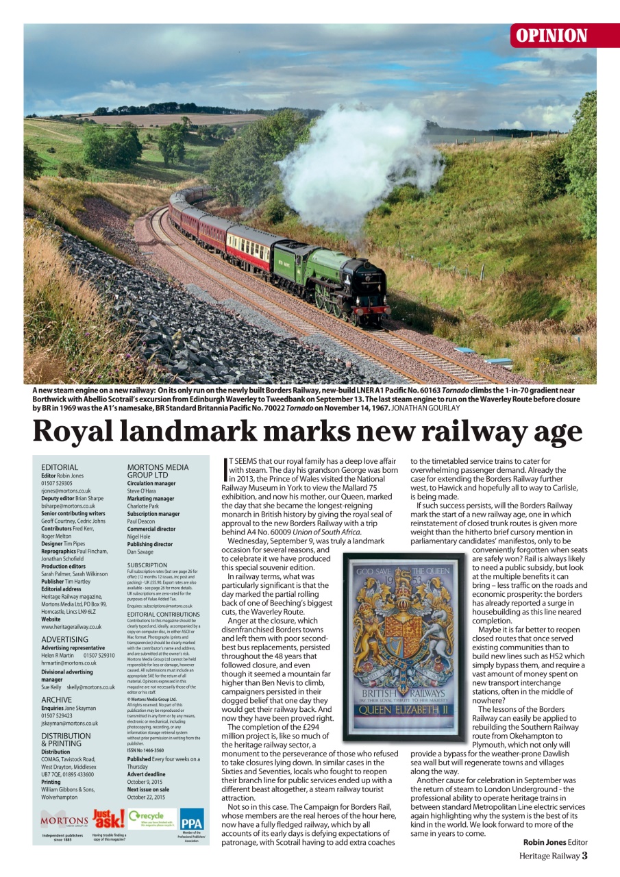 Heritage Railway Preview Pages