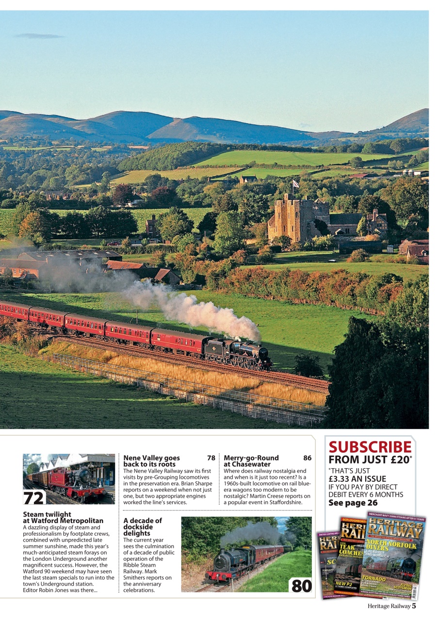 Heritage Railway Preview Pages