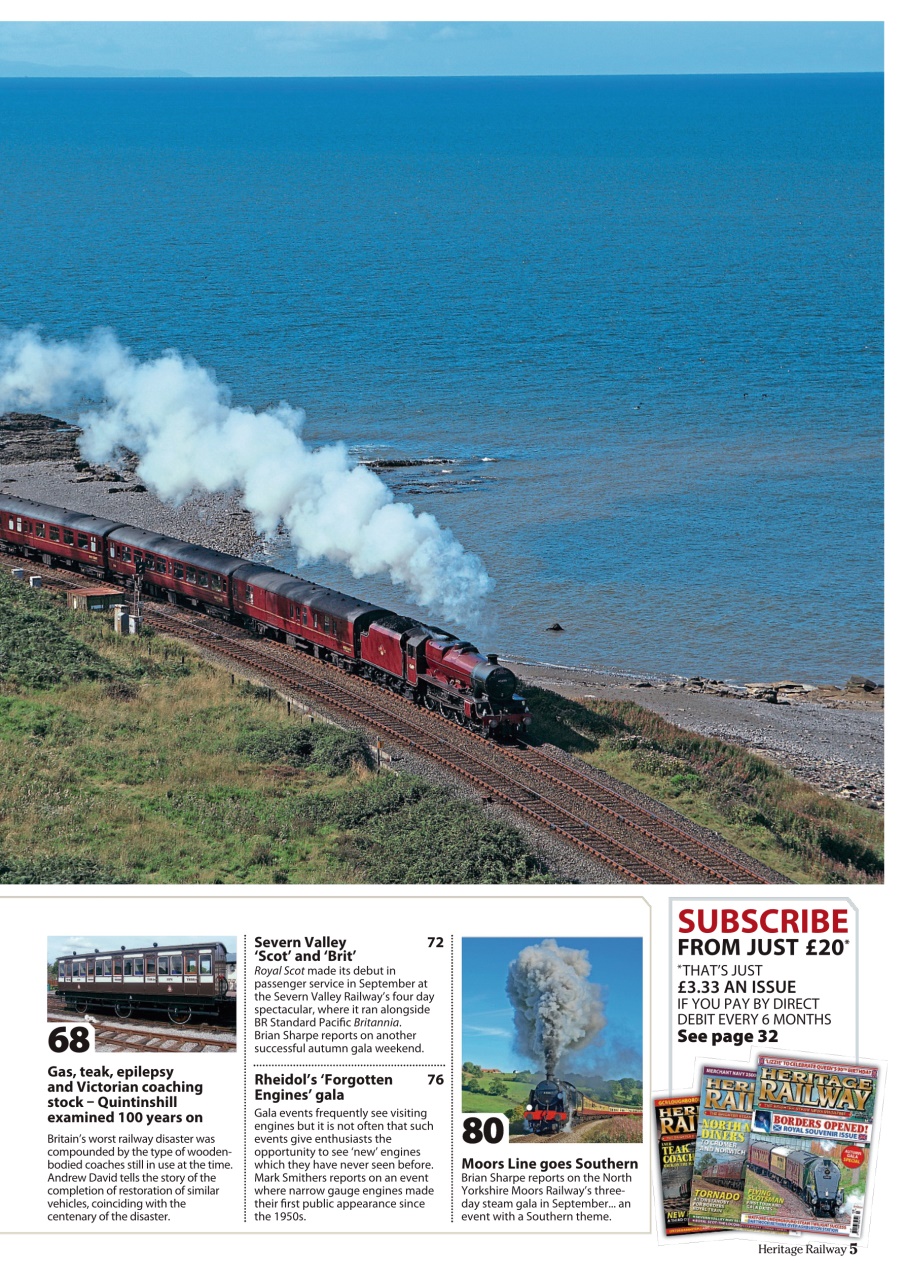 Heritage Railway Preview Pages