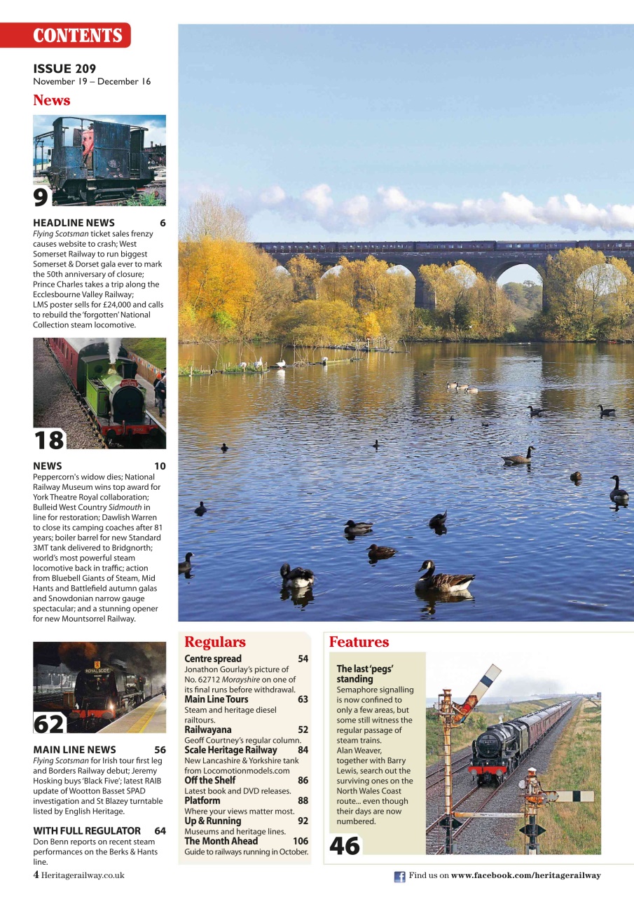 Heritage Railway Preview Pages