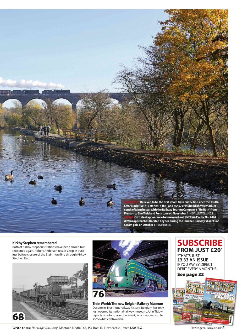 Heritage Railway Preview Pages