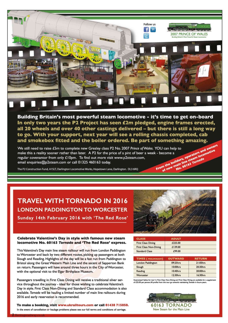 Heritage Railway Preview Pages