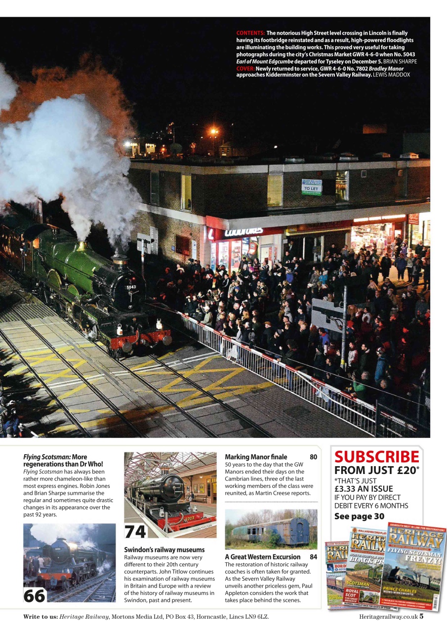 Heritage Railway Preview Pages