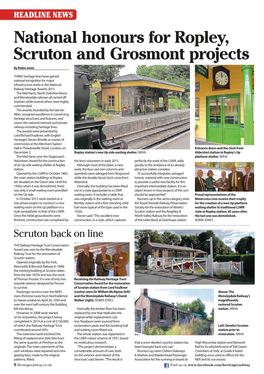 Heritage Railway Preview Pages