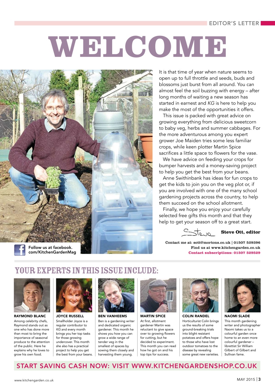 Kitchen Garden Magazine Preview Pages