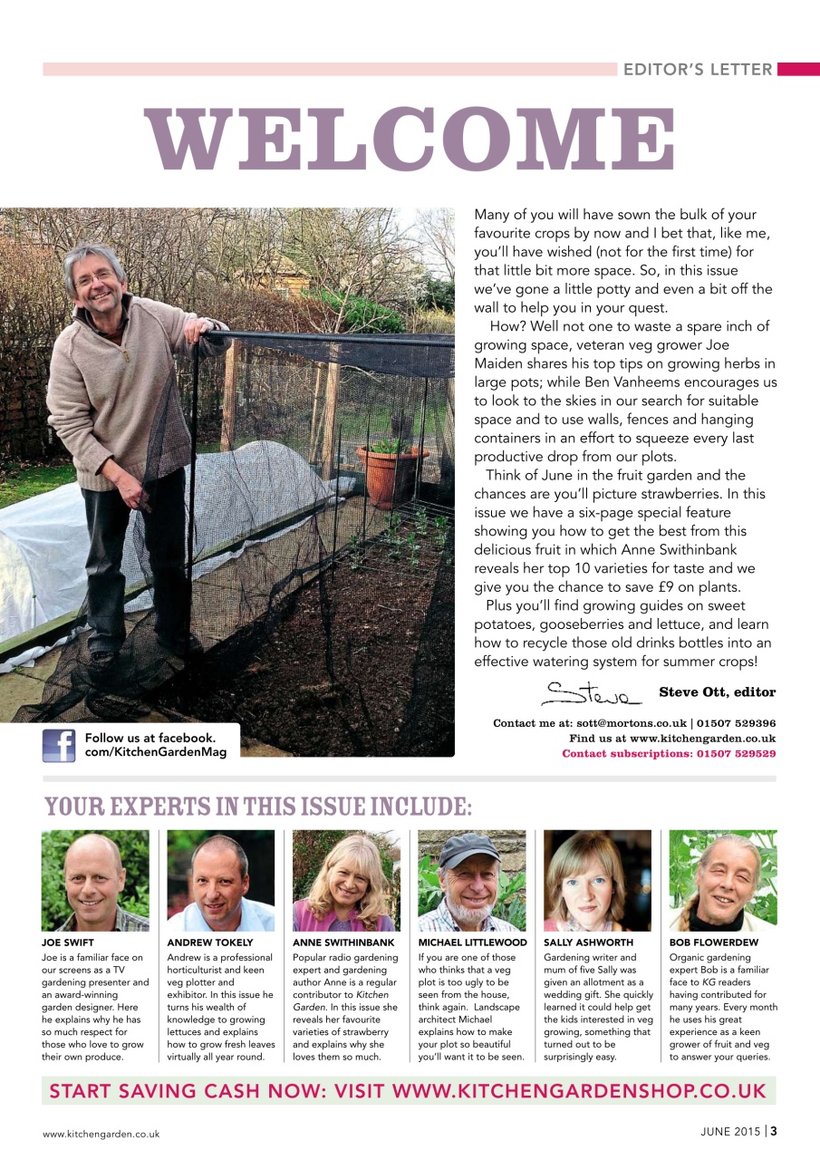 Kitchen Garden Magazine Preview Pages