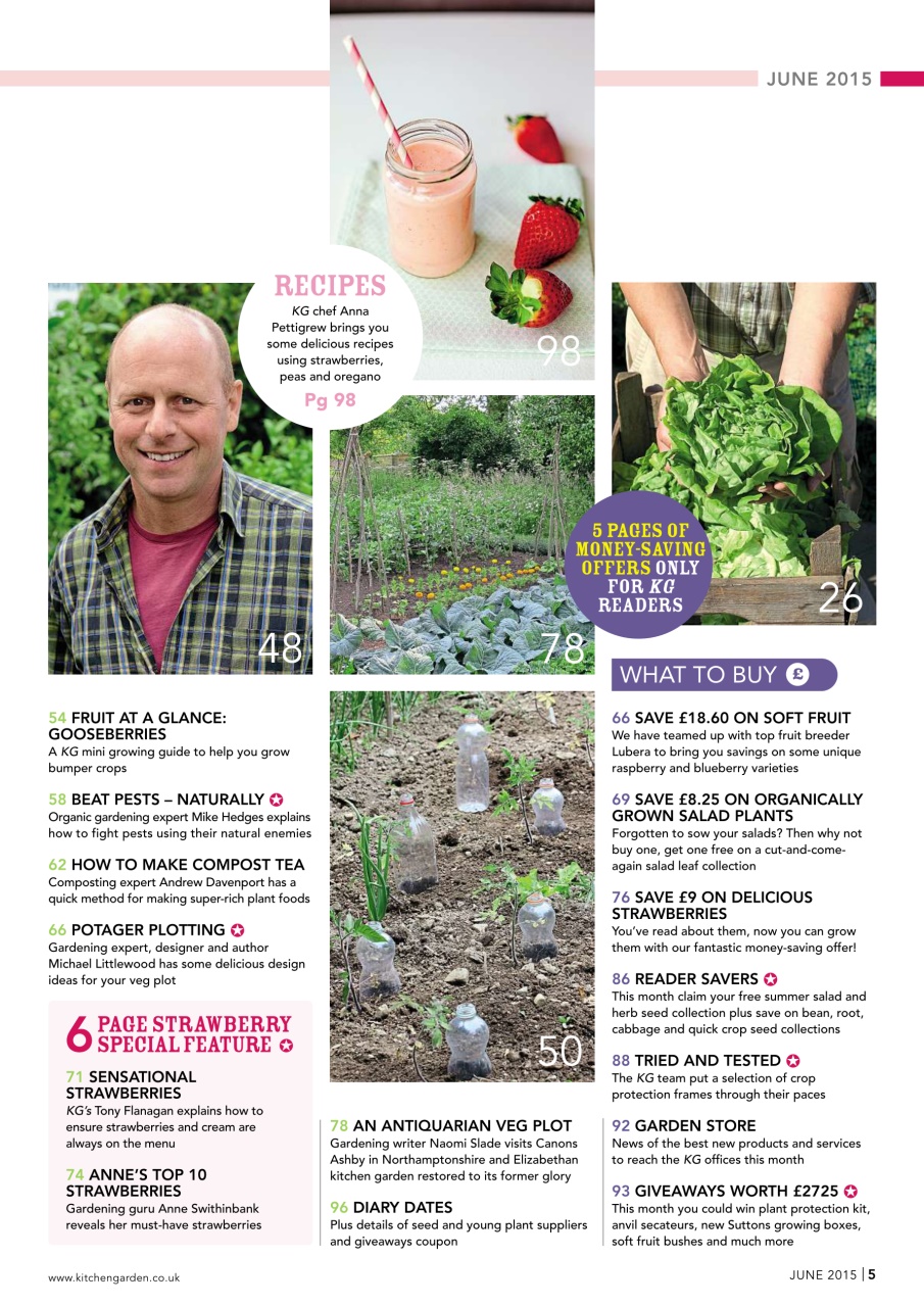 Kitchen Garden Magazine Preview Pages
