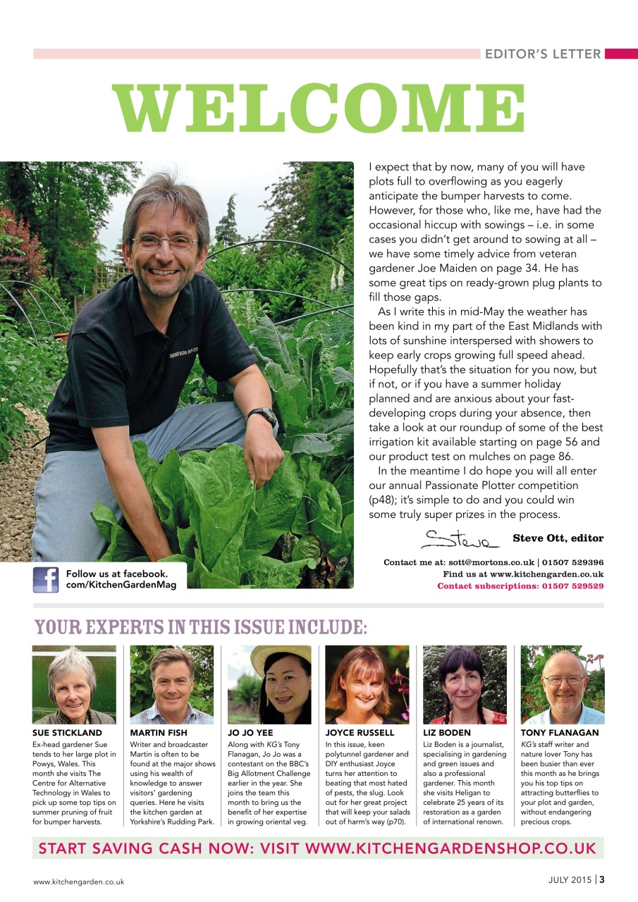 Kitchen Garden Magazine Preview Pages