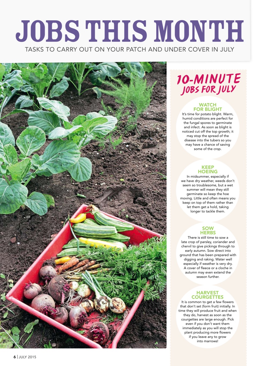 Kitchen Garden Magazine Preview Pages