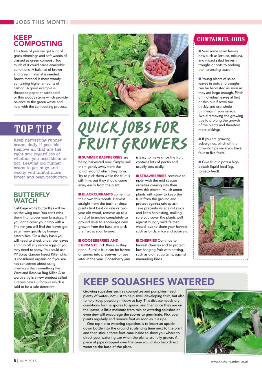 Kitchen Garden Magazine Preview Pages