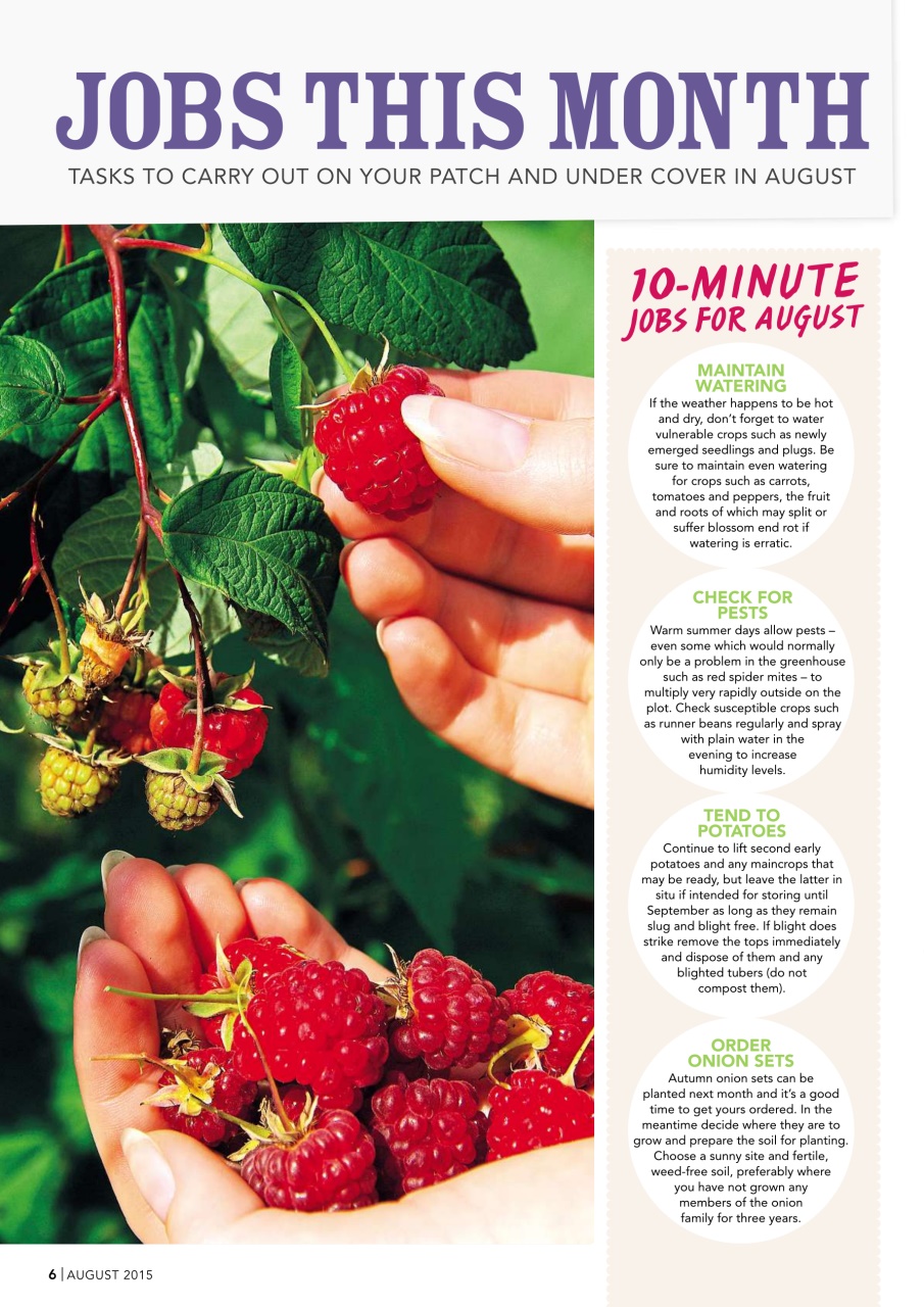 Kitchen Garden Magazine Preview Pages