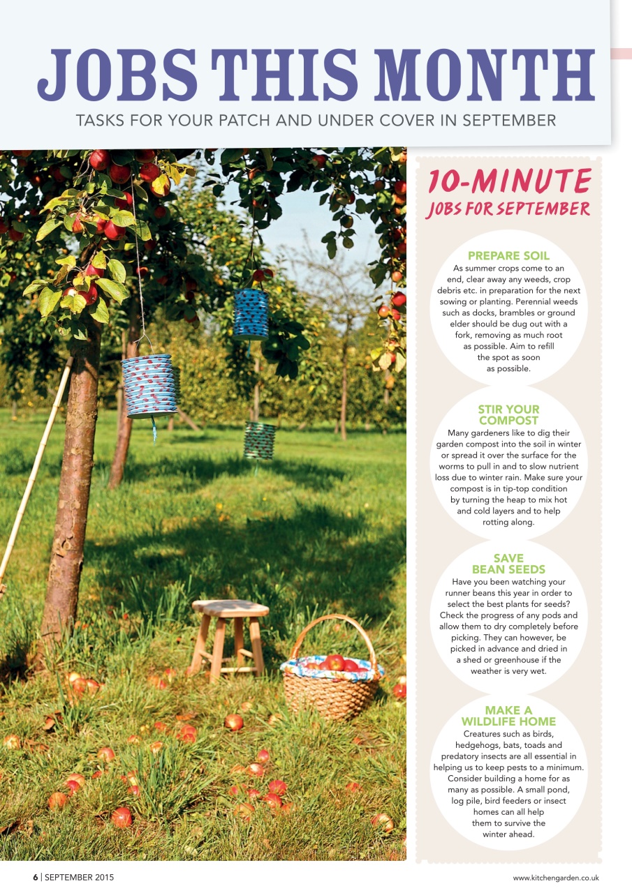 Kitchen Garden Magazine Preview Pages