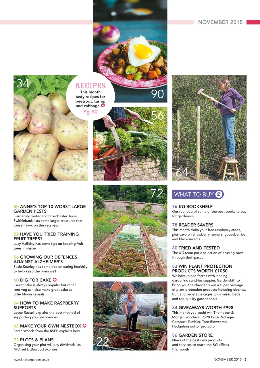 Kitchen Garden Magazine Preview Pages