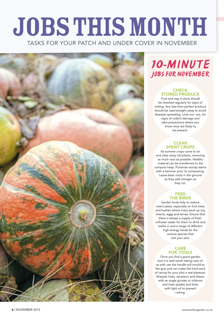 Kitchen Garden Magazine Preview Pages