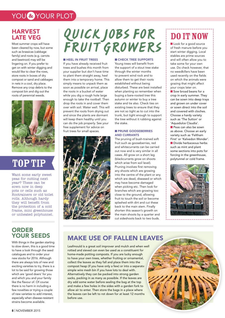 Kitchen Garden Magazine Preview Pages